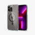 ACS03210 - iPhone 13 Pro Max Case Ultra Hybrid Mag Safe Compatible in white showing the back